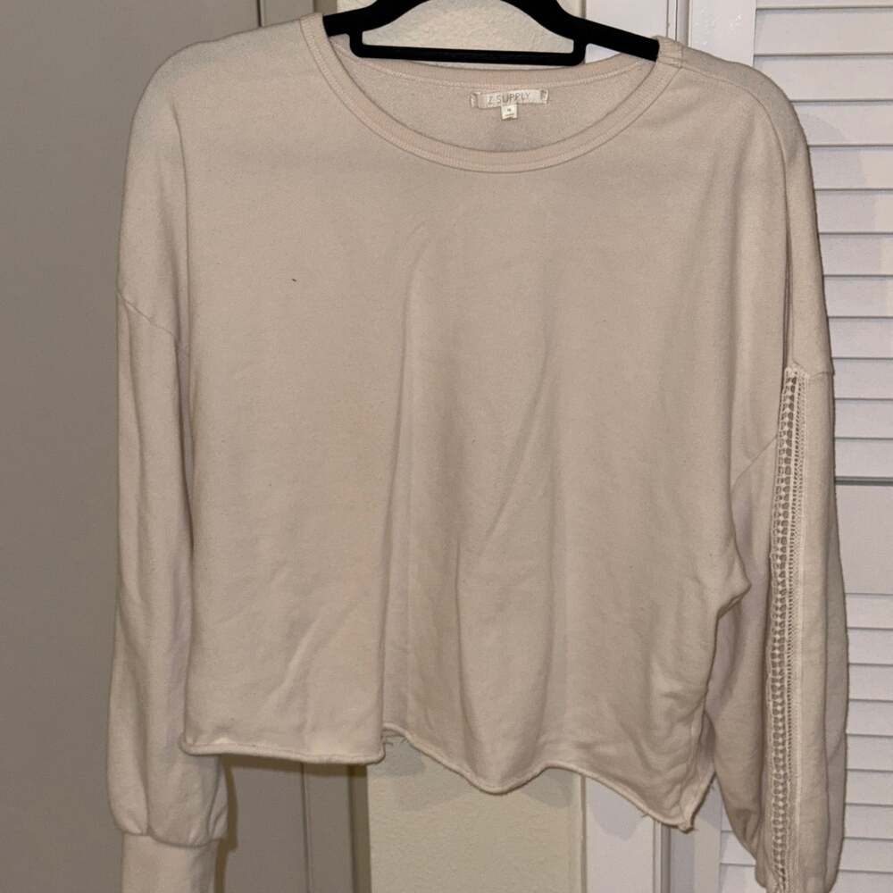 Z Supply sweatshirt and short matching set